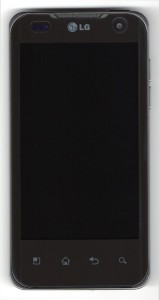 LG Optimus 2X front view