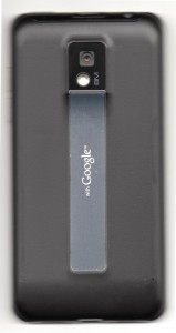 LG Optimus 2X back view